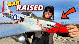 The BAR Has Been RAISED New P51 is the Best RC Under $200 RTF of the YEAR