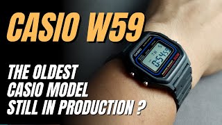 Older than the F91W ? CASIO W59 Review