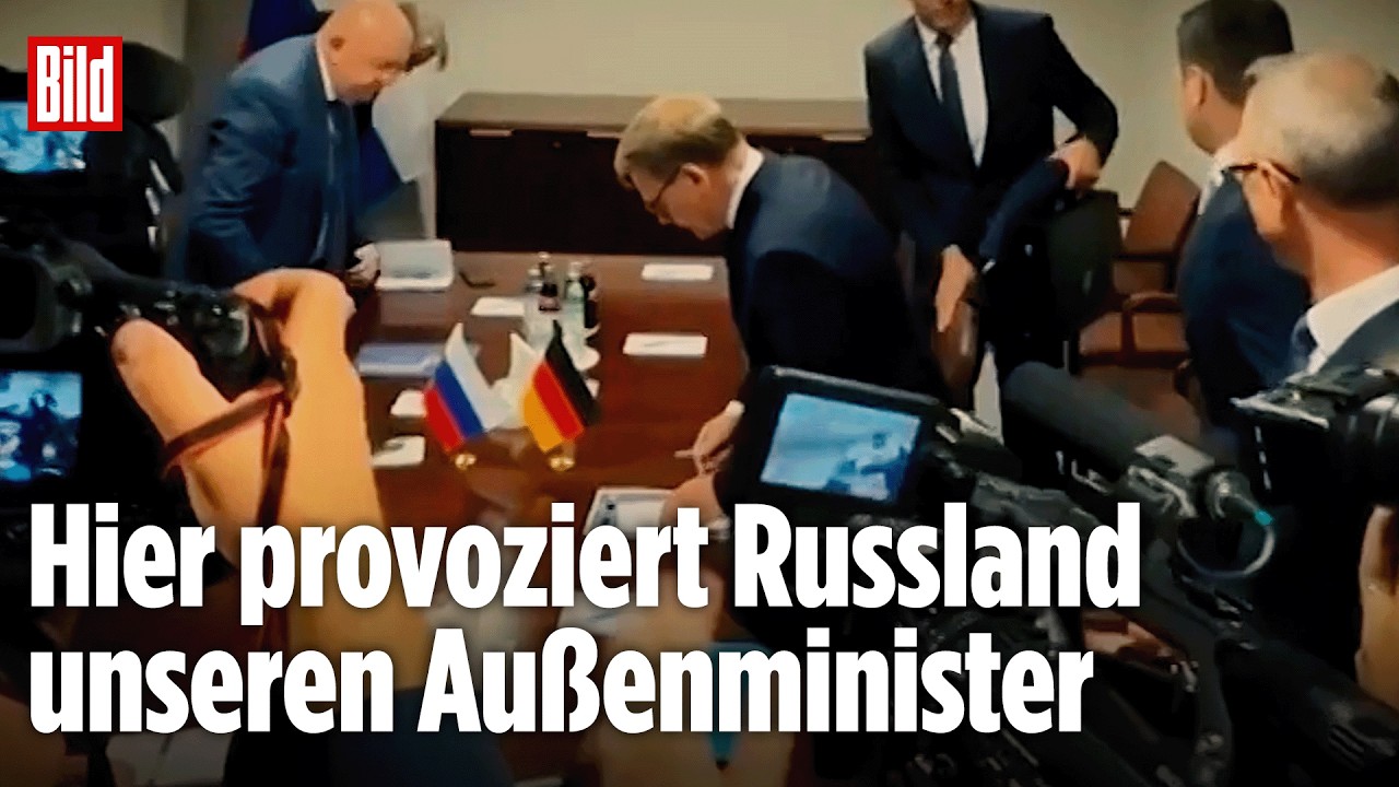 Brisante Szene bei UN-Treffen! Russland legt Wadephul provokantes Dokument vor die Nase!
