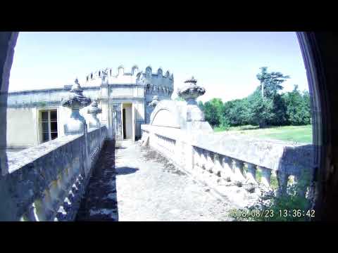 Urban exploration of 14th-century castles, the castle of the four towers