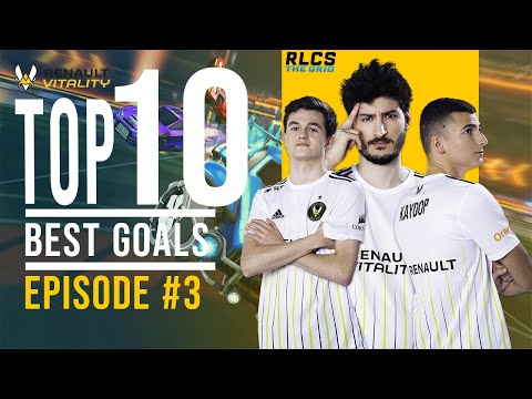 TOP 10 BEST RENAULT VITALITY GOALS ON ROCKET LEAGUE - THE GRID #3