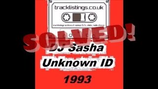 SOLVED!!! - Sasha - Kiss100 FM, 21-10-93 = Omer & Crooks - Space (Down Under Mix)