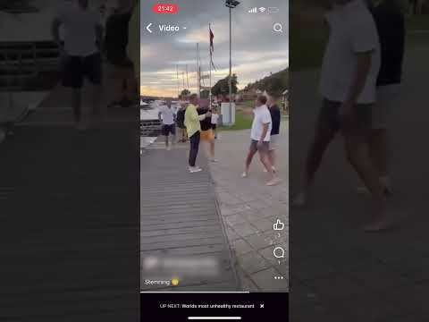 Krangel mellom en Full Søring og Nordlending på Millionær Yacht!