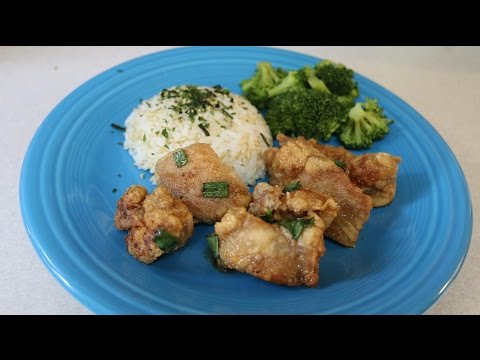 Garlic Chicken Mitsu Ken style