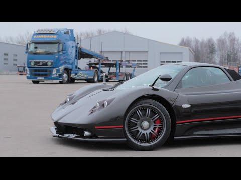 Zonda Roadster F transportation by KURBADS