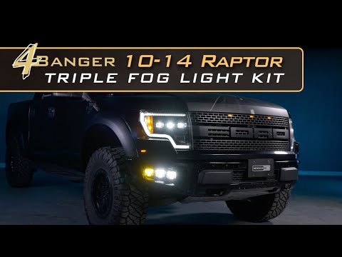 2010-2014 Ford Raptor 4Banger Fog Light Install and Overview | Morimoto Lighting