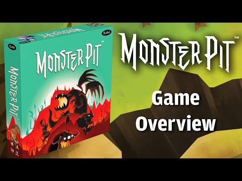 Monster Pit Game Overview with the Designer