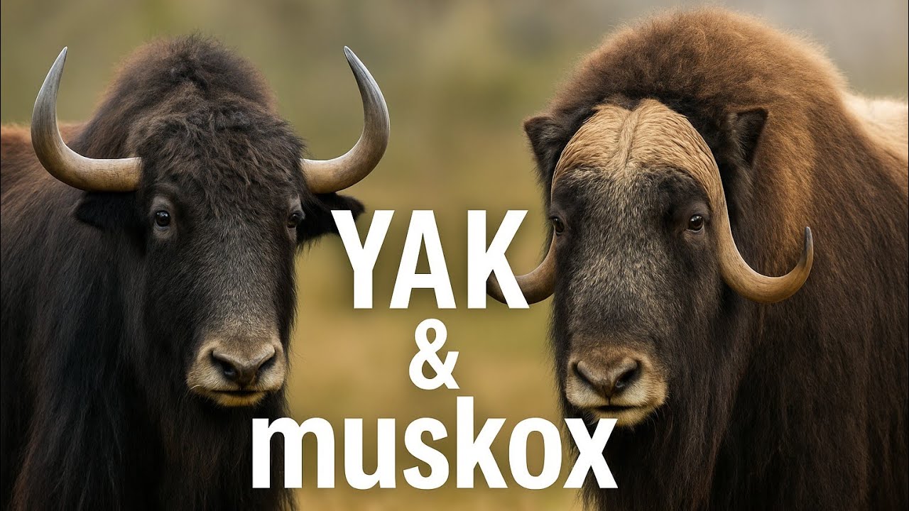 || YAK and MUSKOX || 🦬