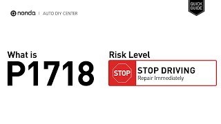 Código p1718 Subaru Interpretación