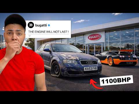 BUILDING MY FIRST ENGINE.. MORE POWERFUL THAN A BUGATTI