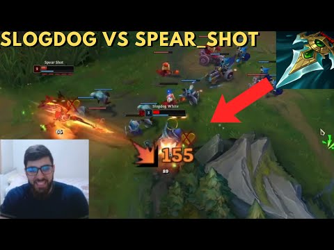SPEAR SHOT FACES THE OCE YORICK