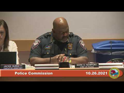10.26.2021 Police Commission