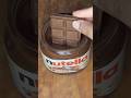 Cadbury Chocolate Dipping Into Nutella Shorts