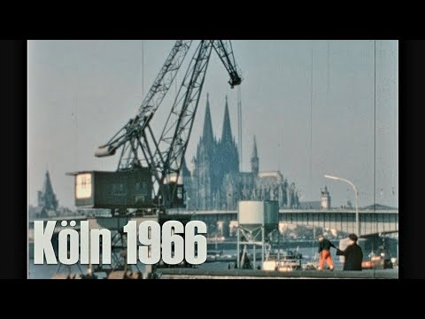 Köln - Cologne 1966 - Stadtszenen - Dom - Rhein - Altstadt