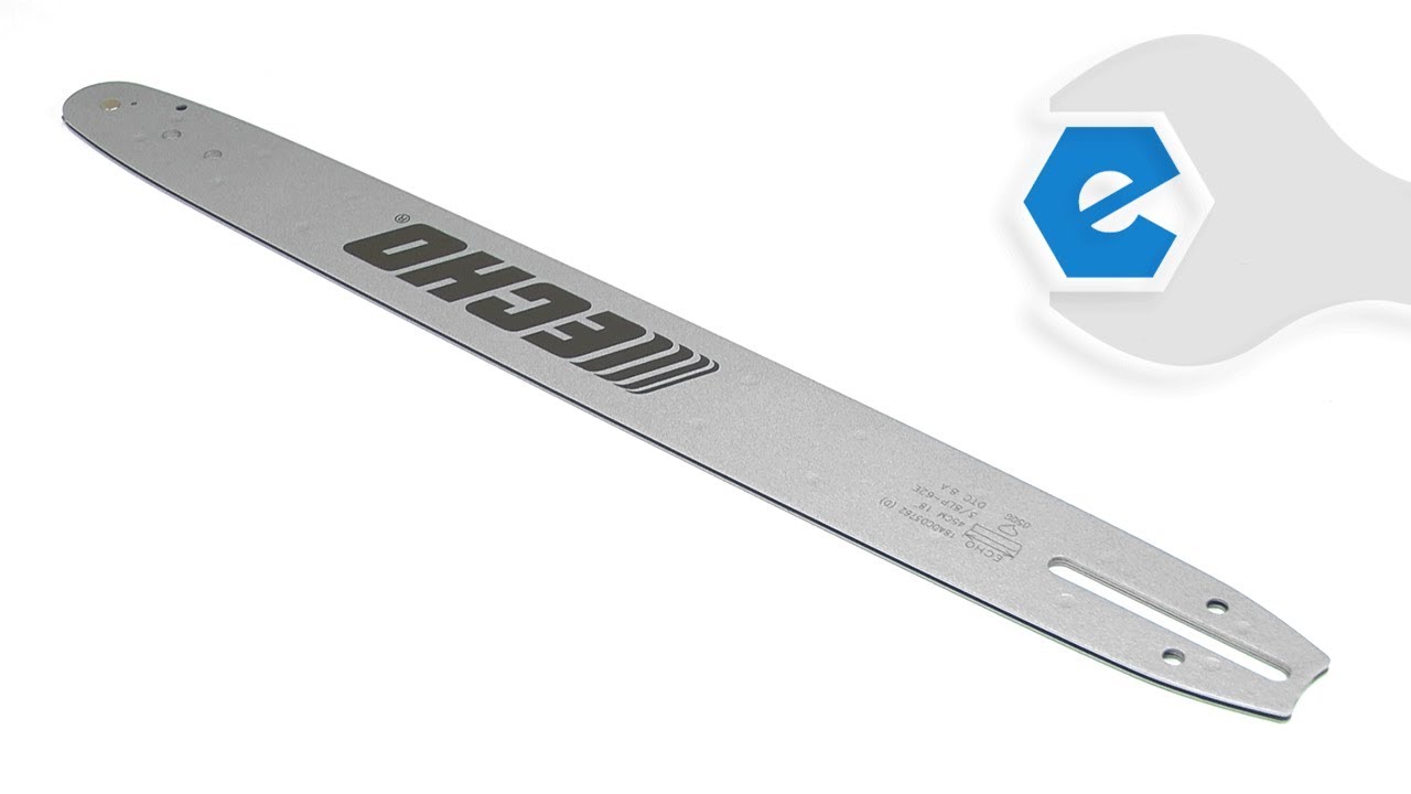 Replacing your Echo Chainsaw Guide Bar- 18
