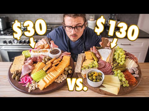 $30 Charcuterie Board vs $130 Charcuterie Board | But Cheaper