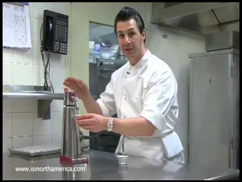 Chef Johnny Iuzzini of Jean Georges with the iSi Thermo Xpress