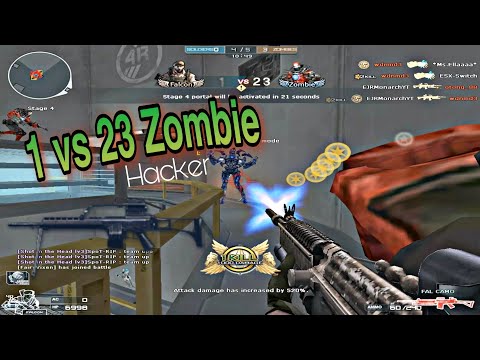 Players Vs Hacker WARS! CrossFire: MG36 NIGHT CITY (GamePlay) | CFPH | EJRM ZombieV4