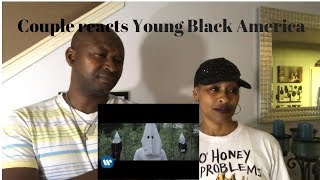 Young Black America|Meek Mills| (Official Video)| Couple Reacts