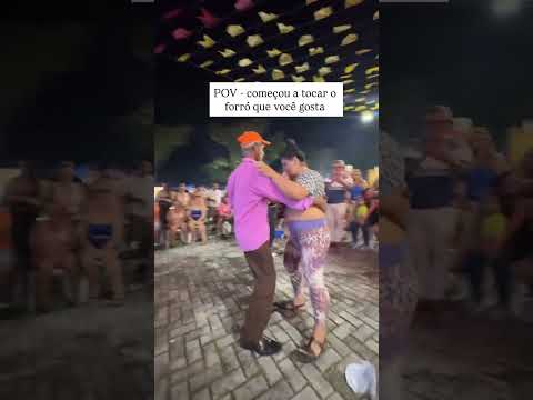 Casal dá show, ao dançar forró em Duas Estradas