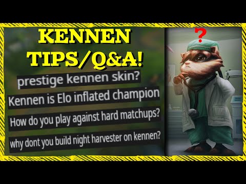 ANSWERING YOUR KENNEN QUESTIONS! Night Harvester vs. Protobelt? Hardest Matchups? Kennen Macro?