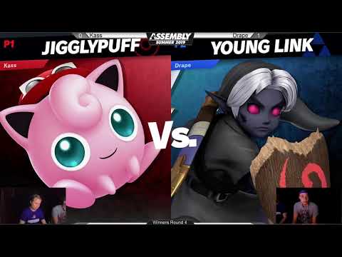 Assembly 2019 - Ultimate Singles - Losers Quarters - Drape(Young Link) vs Kass(Jigglypuff)