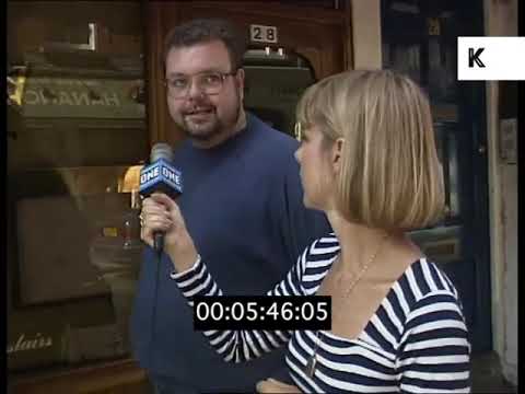 1990s Seedy Soho Clampdown, London Local News Report