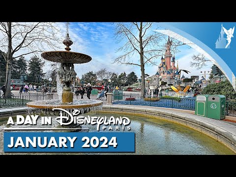 📆 A Day in Disneyland Paris: JANUARY 2024