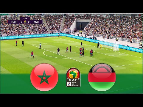 Highlights Morocco v Malawi | TotalEnergies AFCON 2021 | Realistic Gameplay