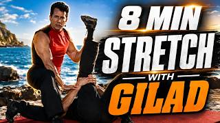 8  minutes stretch routine with Gilad | With detailed instructions