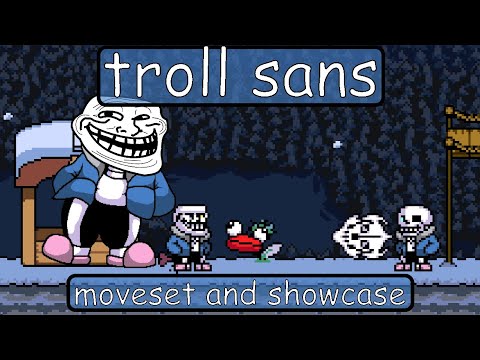 Rivals of Aether Workshop: Troll Sans (Undertale?) Moveset and Showcase