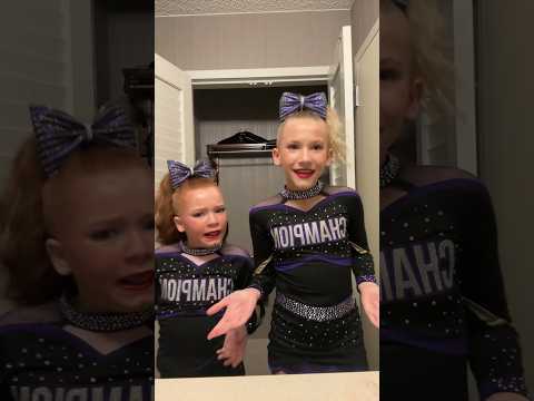 What !?! I’m ready !! 🤪 #notenoughnelsons #nenfam #cheercompetition #imready #bigfamily #siblings