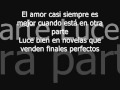 El amor Ricardo Arjona Letra Lyrics.avi