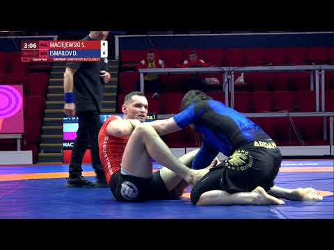 1/4 Men's GP No-Gi - +100 kg: S. MACIEJEWSKI (POL) v. D. ISMAILOV (RUS)