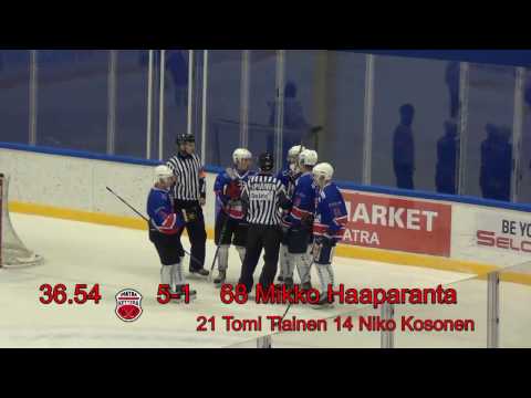 30.10.2016 maalikooste Ketterä A -  Hokki A