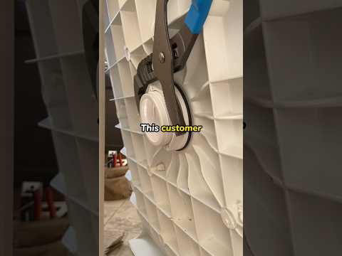 Installing Oatey’s Caulk Free Shower Drain with New Shower Install #plumber #plumbing #oatey #shower