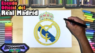 Dibuja y pinta el escudo oficial del Real Madrid