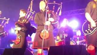 Amazing Grace - Red Hot Chilli Pipers 31/12/12