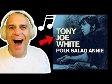 **1ST REACTION** Tony Joe White Polk Salad Annie Original B&W..NEVER HEARD OF THIS CAT..WISH I HAD!