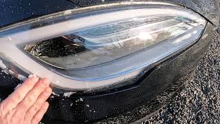 How to fix headlight condensation Tesla model S, for free