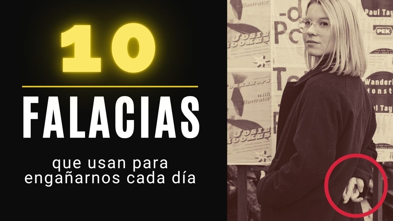 ✅  Las 10 FALACIAS más comunes (con ejemplos)