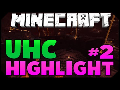 Insane Minecraft Nether Bubble! EPIC UHC HIGHLIGHTS