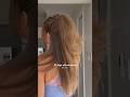 love this half up half down hairstyle 🤍 #hairstyle #hairtutorial #hairstyles