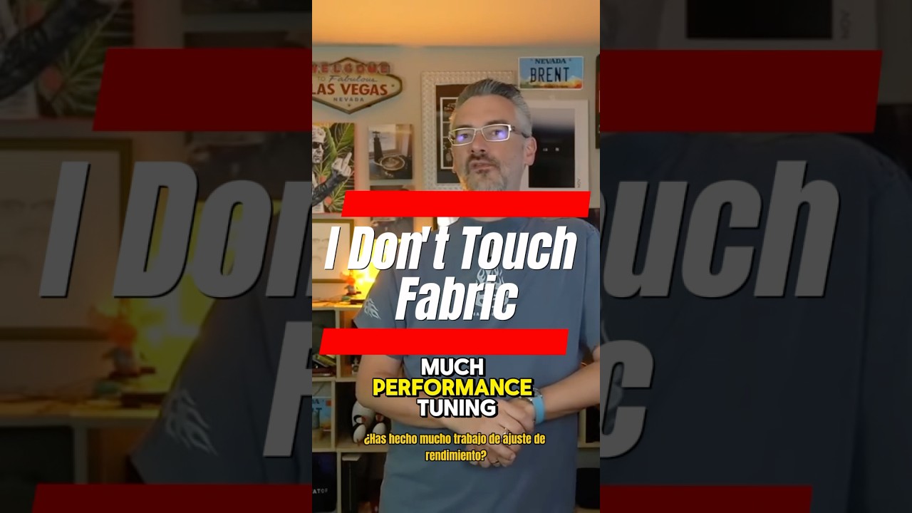 I Don't Touch Fabric
