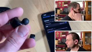 Antimi Bluetooth Kopfhörer Kabellos in Ear Kopfhörer Wireless IPX7 Headset unboxing und Anleitung