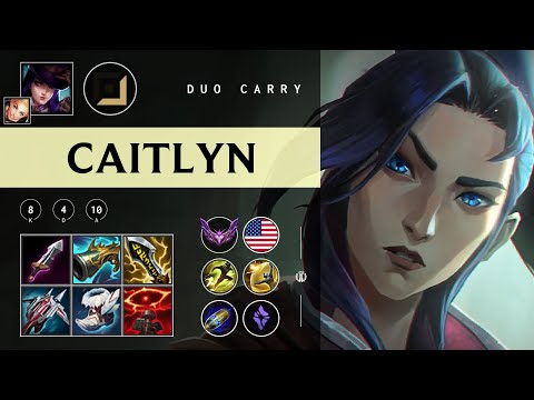 Caitlyn ADC vs Aphelios - NA Master Patch 25.24