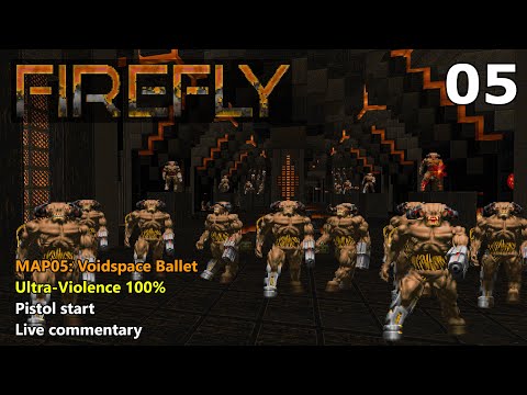 Doom II: Firefly - MAP05: Voidspace Ballet - Ultra-Violence 100% (SURVIVAL MODE)