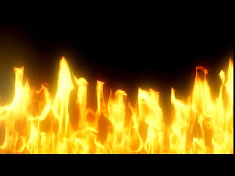 YM3246 yellow flame photography&video background Video material for video producer