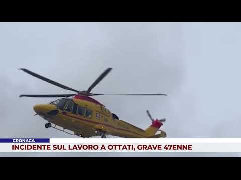 CRONACA. INCIDENTE SUL LAVORO A OTTATI, GRAVE 47ENNE