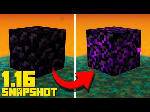 Mind-Blowing 1.16 Snapshot: CRYING Obsidian!